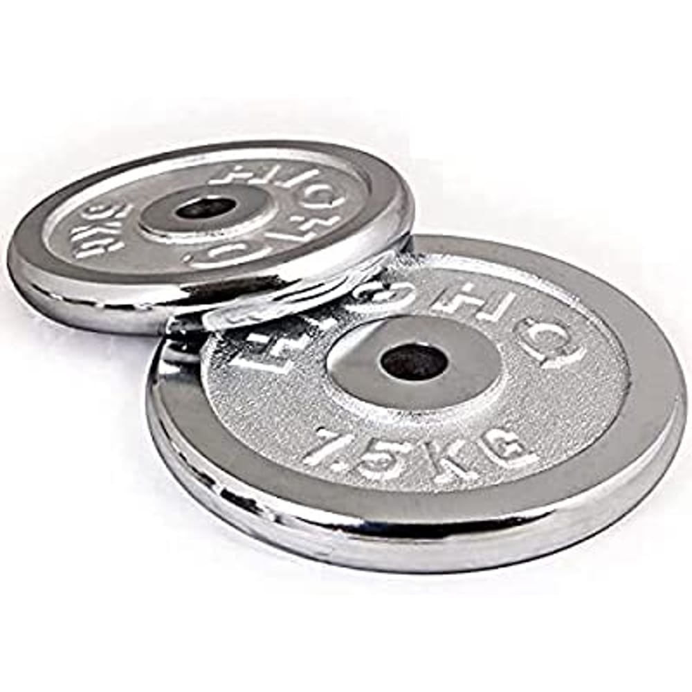 Shop ULTIMAX Chrome Weight Plate Weight Plate Barbell Bar Plate For Gym