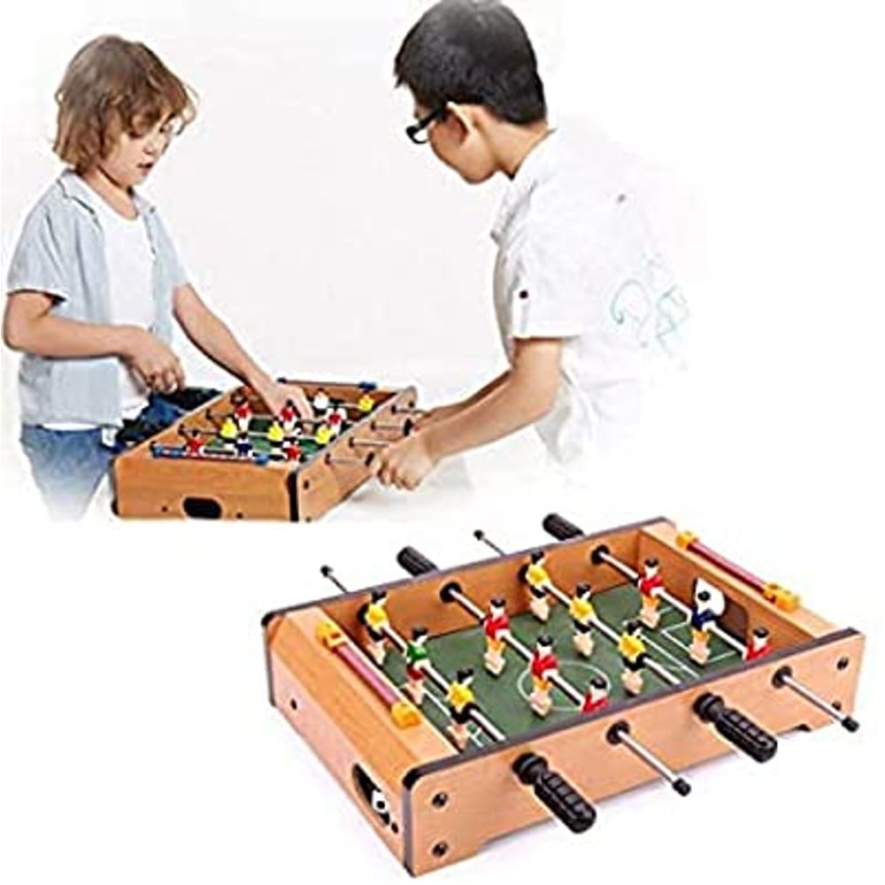 ULTIMAX Tabletop Football Table Portable Mini Table Football / Soccer Game Set With Two Balls