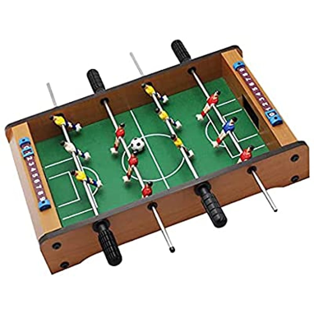 ULTIMAX Tabletop Football Table Portable Mini Table Football / Soccer Game Set With Two Balls