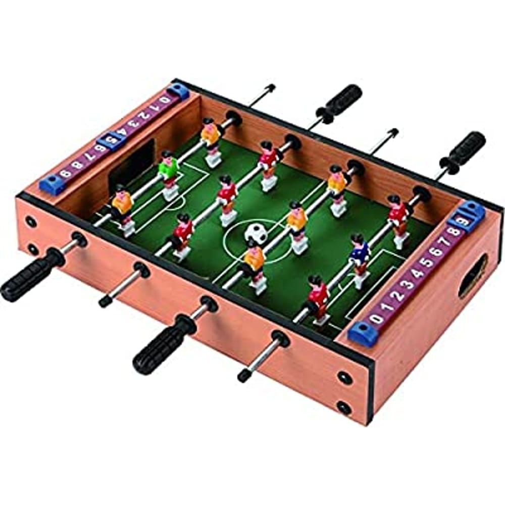 ULTIMAX Tabletop Football Table Portable Mini Table Football / Soccer Game Set With Two Balls