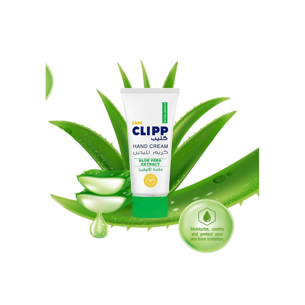 Shop Clipp Hand Cream Alovera Extract 75 Ml Online In UAE