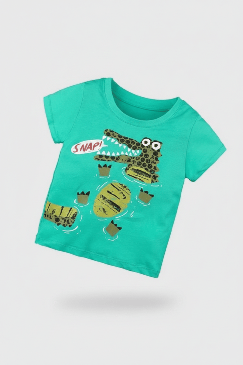 Crocodile Snap Printed T-Shirt