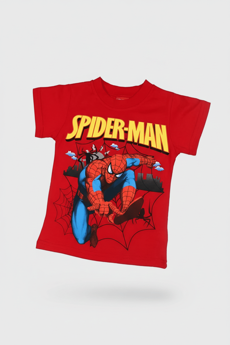 Marvel Spiderman Printed Red T-Shirt - Feel The Superhero Vibes Marvel Spiderman Printed Red T-Shirt - Feel The Superhero Vibes