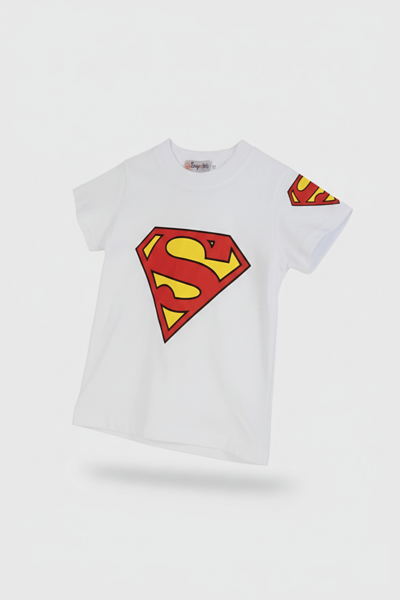 Superman Printed T-Shirt White