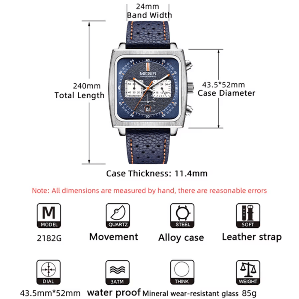 Megir - Men's Dress Watches 5