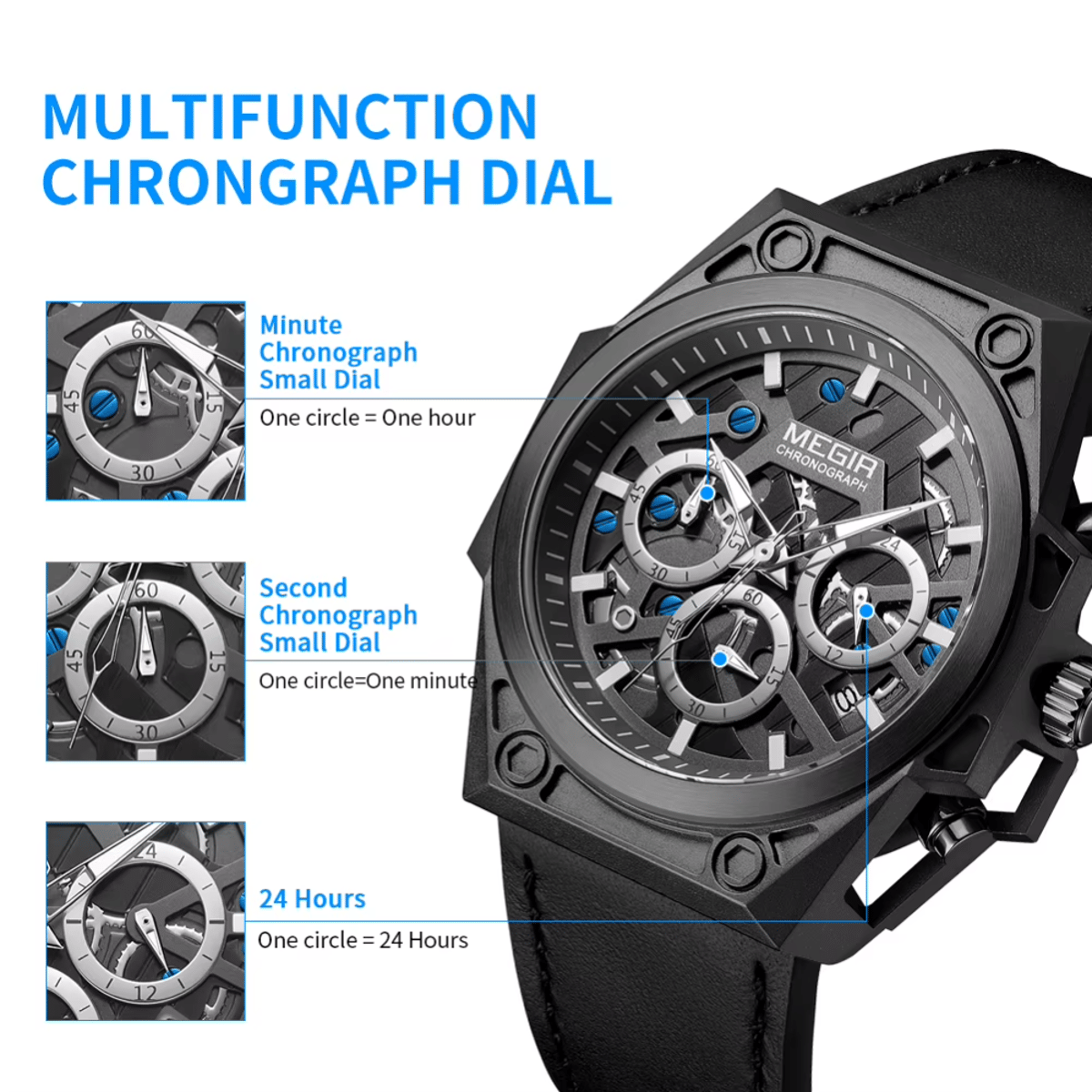 Megir - Men's Dress Watches 1