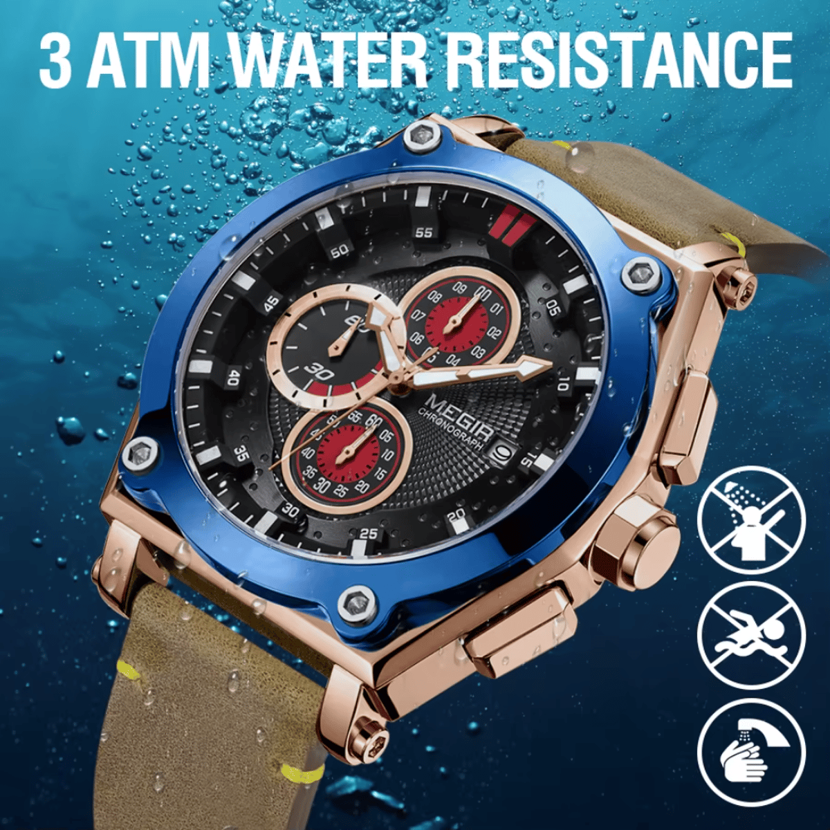 Megir - Men's Dress Watches 3