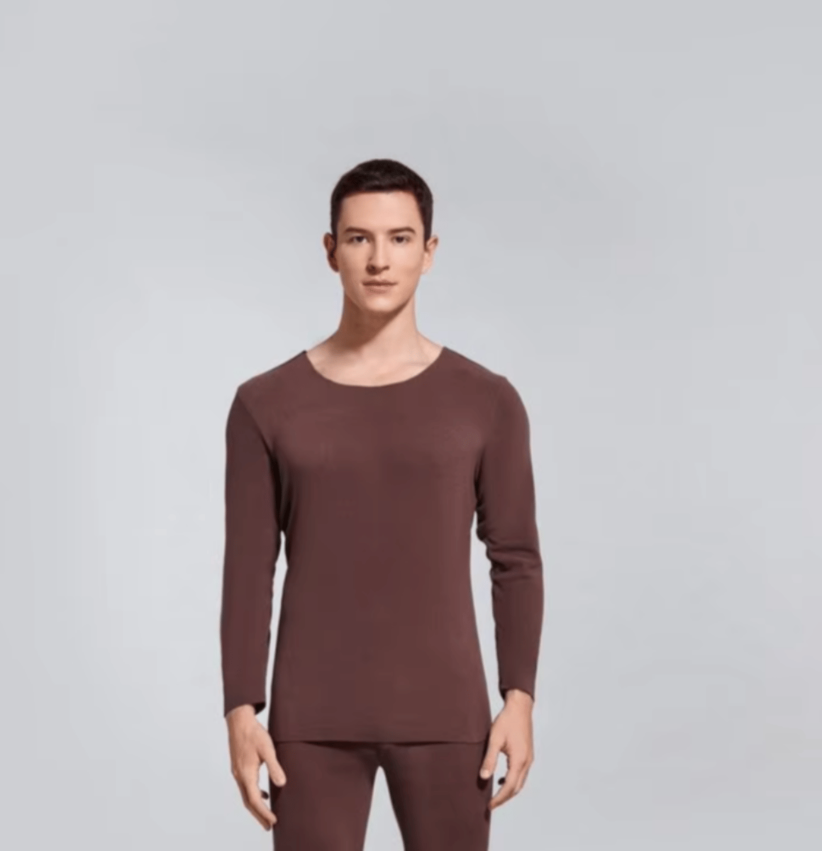 Men's Cozy Velvet Pajama Set – Long Sleeve & Pants