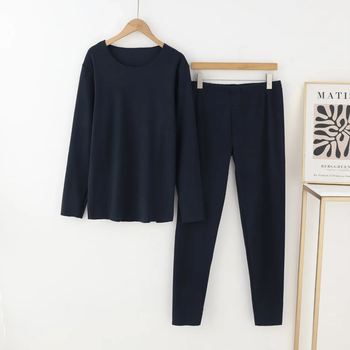 Men's Plush Velvet Pajama Set – Comfortable Homewear