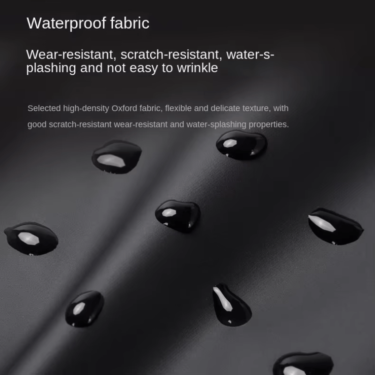 Crossbody Bag with Multiple Pockets and Zipper Closure