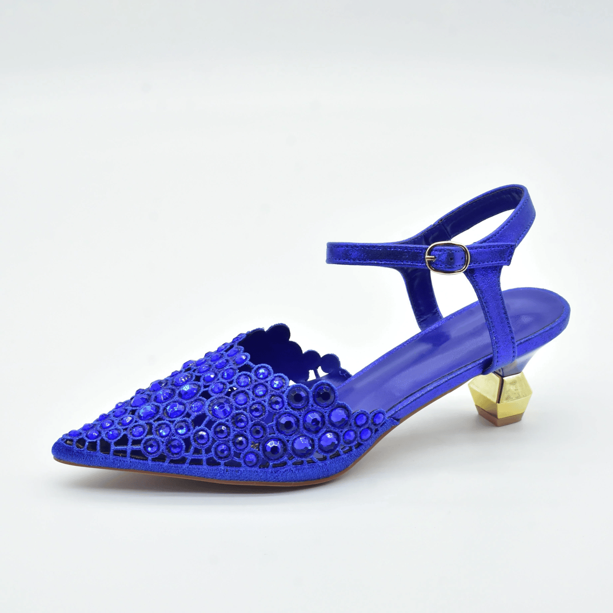 Stylish Rhinestone Pumps for Parties