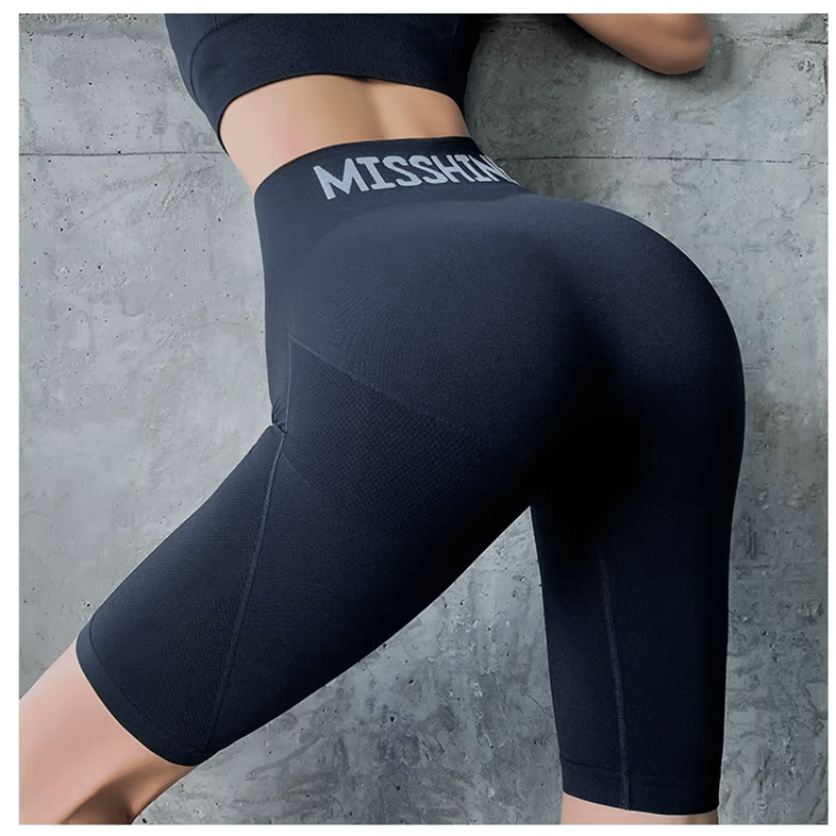 High-Waist Elastic Biker Shorts for Women - Quick-Dry Activewear