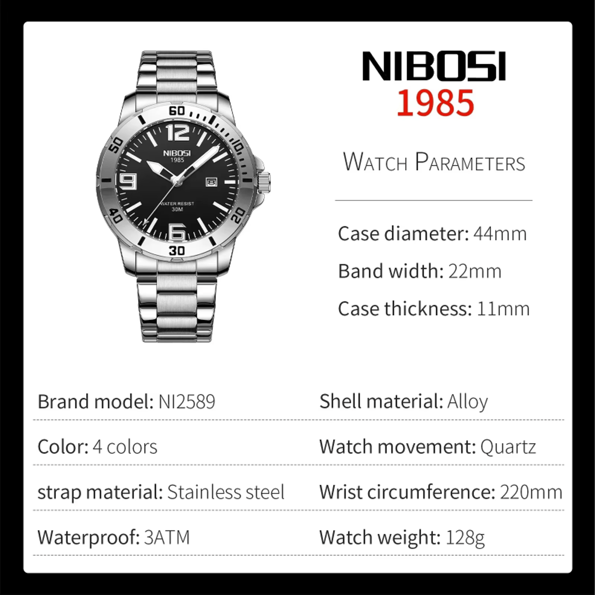 Nibosi - Men's Dress Watches 4