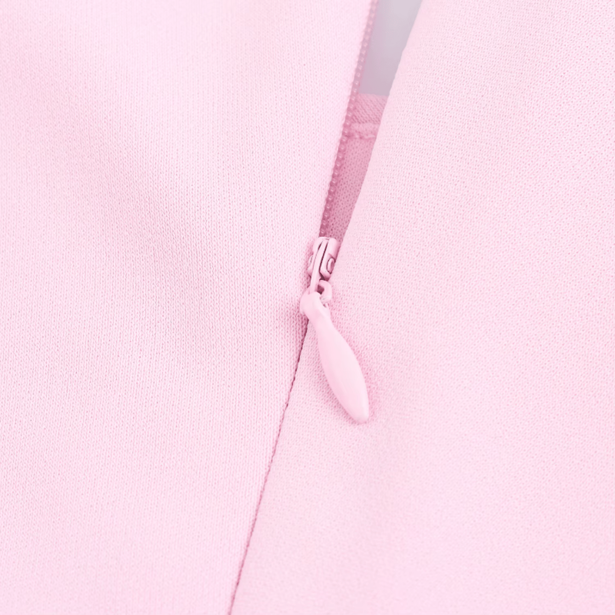 High Street Slim Fit Midi Dress for Women Draped Round Neck Sleeveless Back Slit Chic