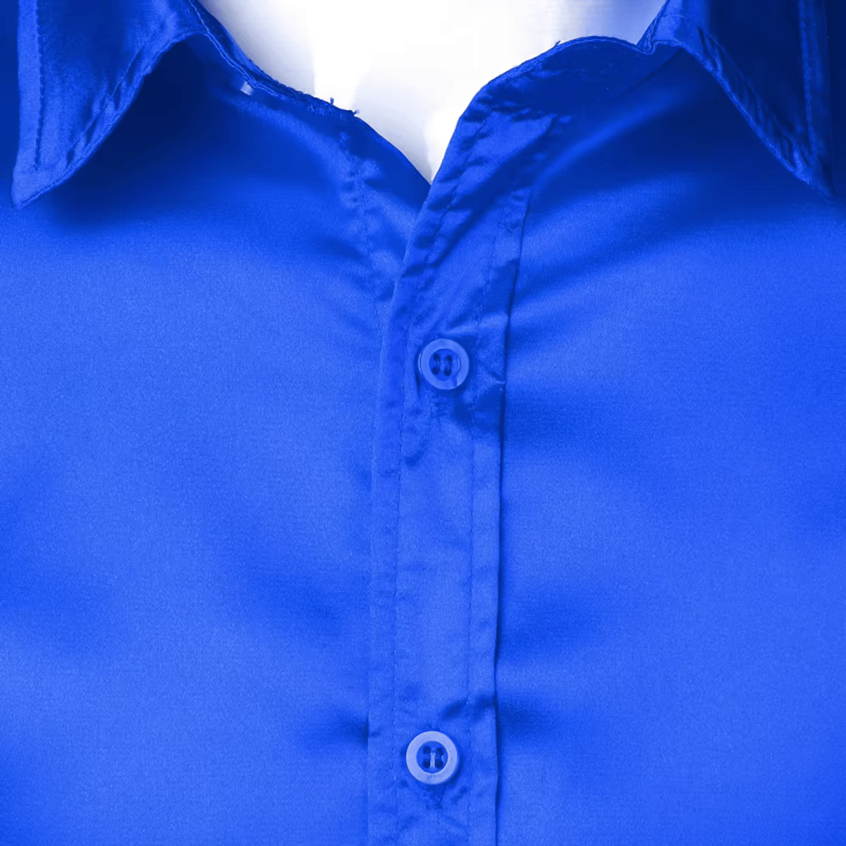 Elegant Men's Slim Fit Satin Shirt for Casual and Formal Occasions