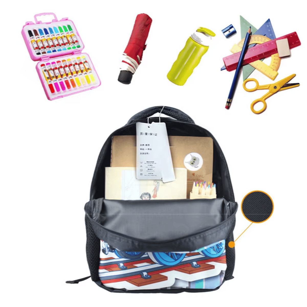 12-Inch Horror Movie-Inspired Chucky School Backpack for Kids