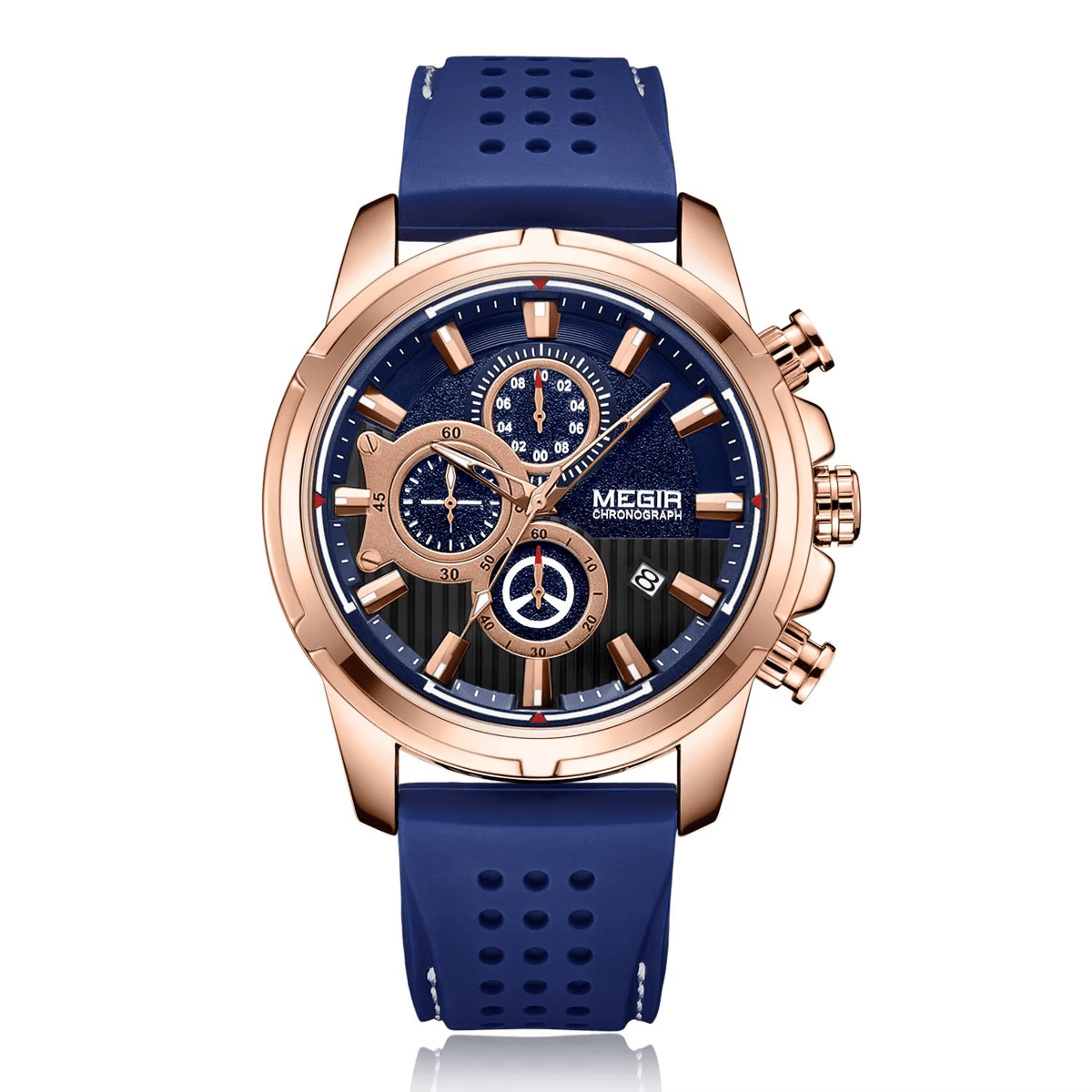Luxury Business Watch for Men with Leather Strap and Waterproof Features