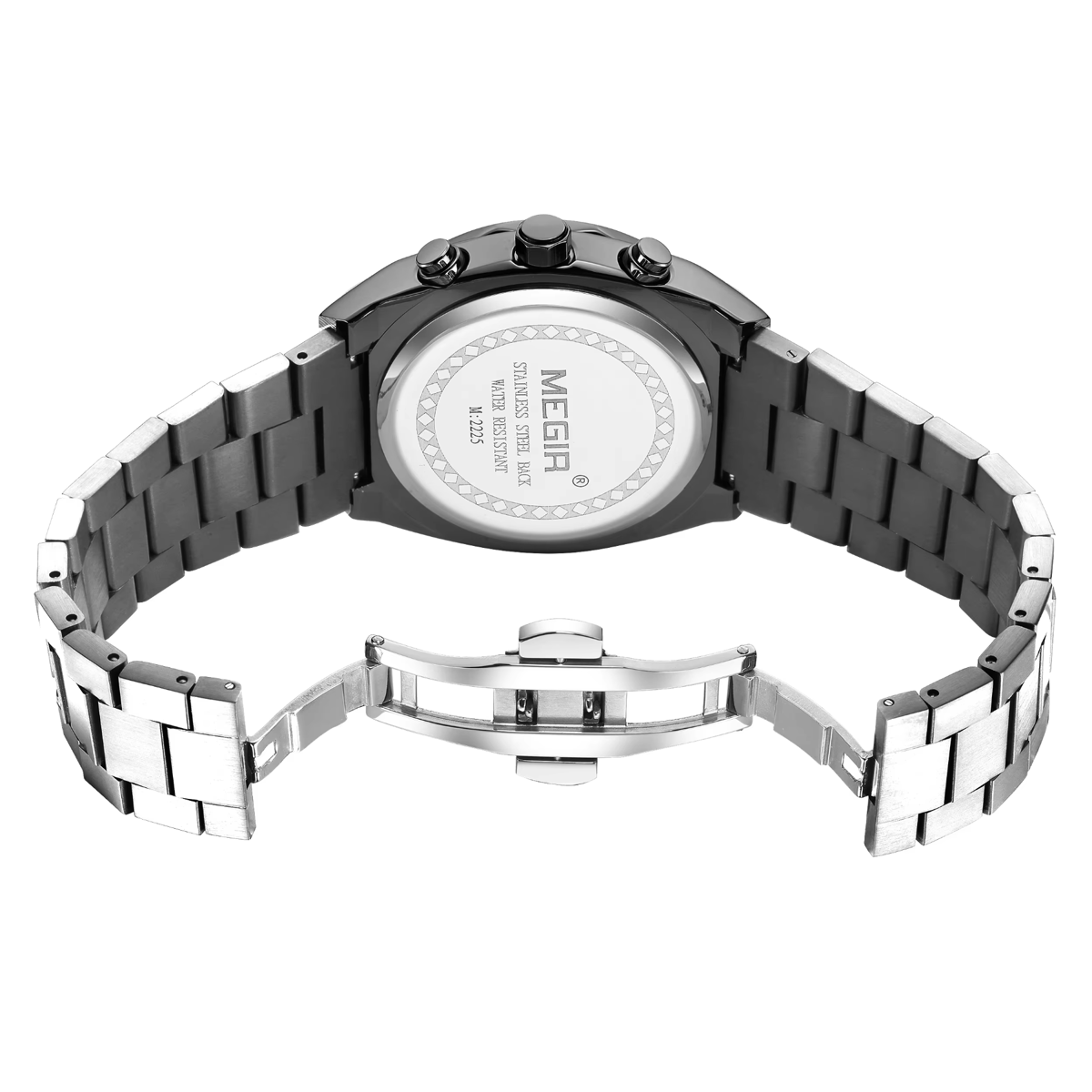 Men's Chronograph Quartz Business Watch with Stainless Steel Strap Men's Chronograph Quartz Business Watch with Stainless Steel Strap