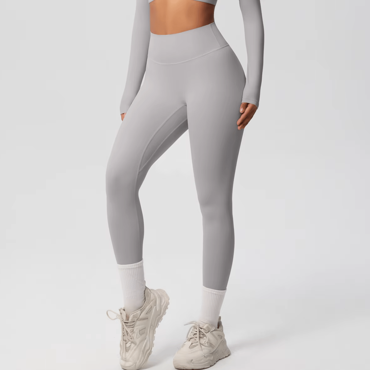 High Waist Workout Leggings for Running, Yoga, and Training