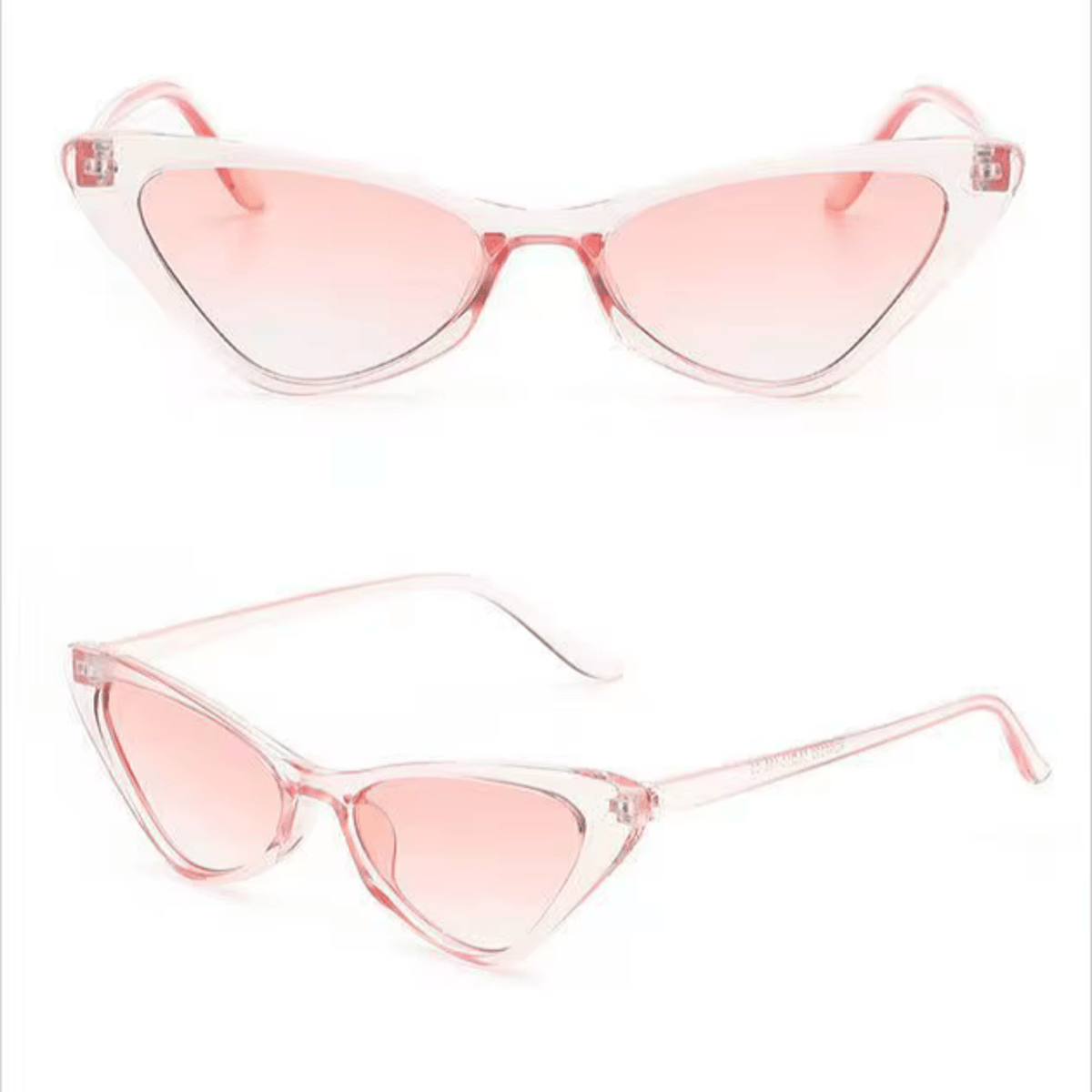 Small Triangle Cat Eye Sunglasses for Stylish Summer Looks Rmm - Women's Cat Eye Sunglasses 2