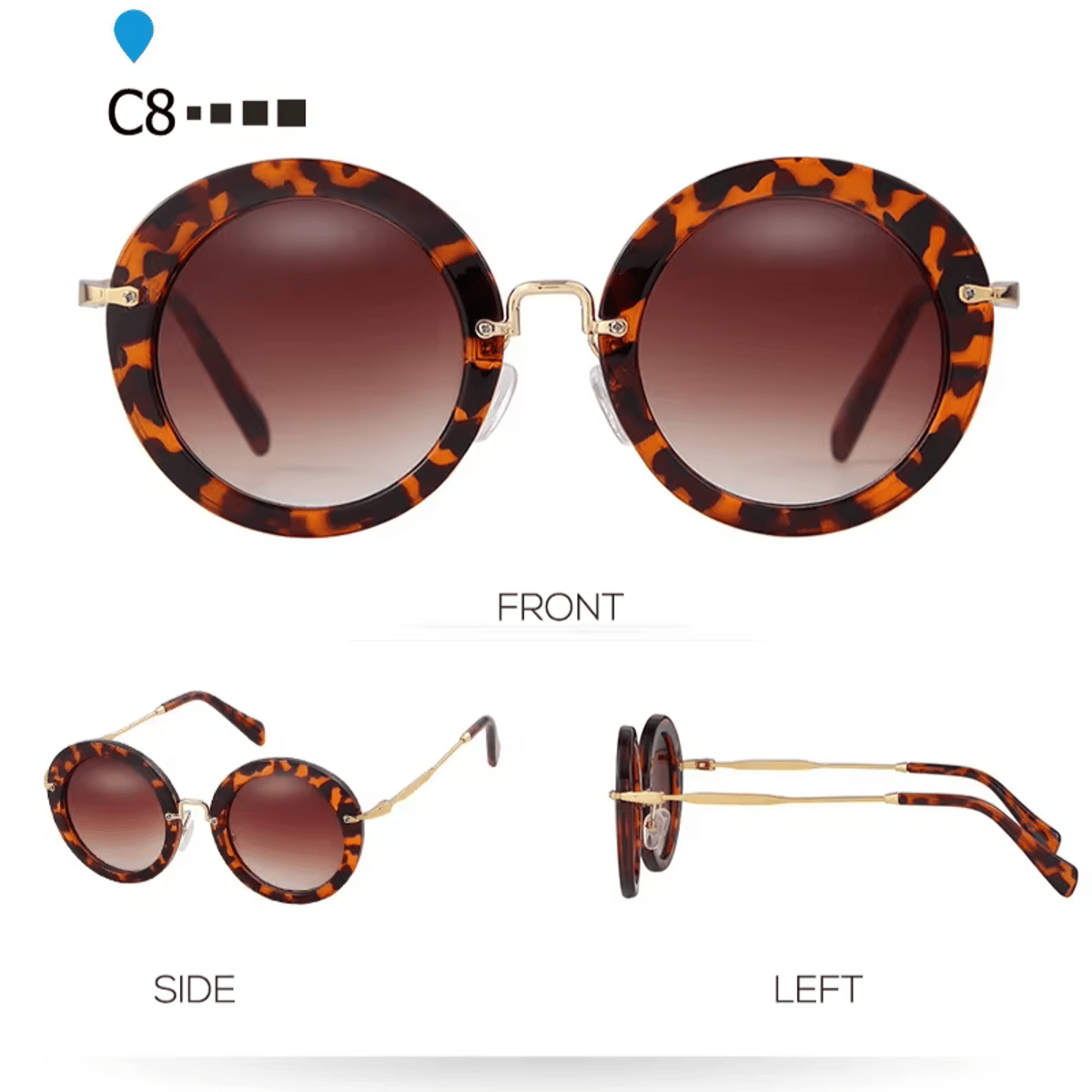 Sorvino - Women's Round Sunglasses 5