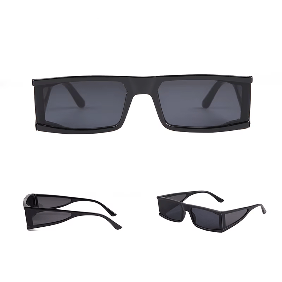 Retro Square Sunglasses with Side Shields and UV400 Protection Sorvino - Women's Square Sunglasses