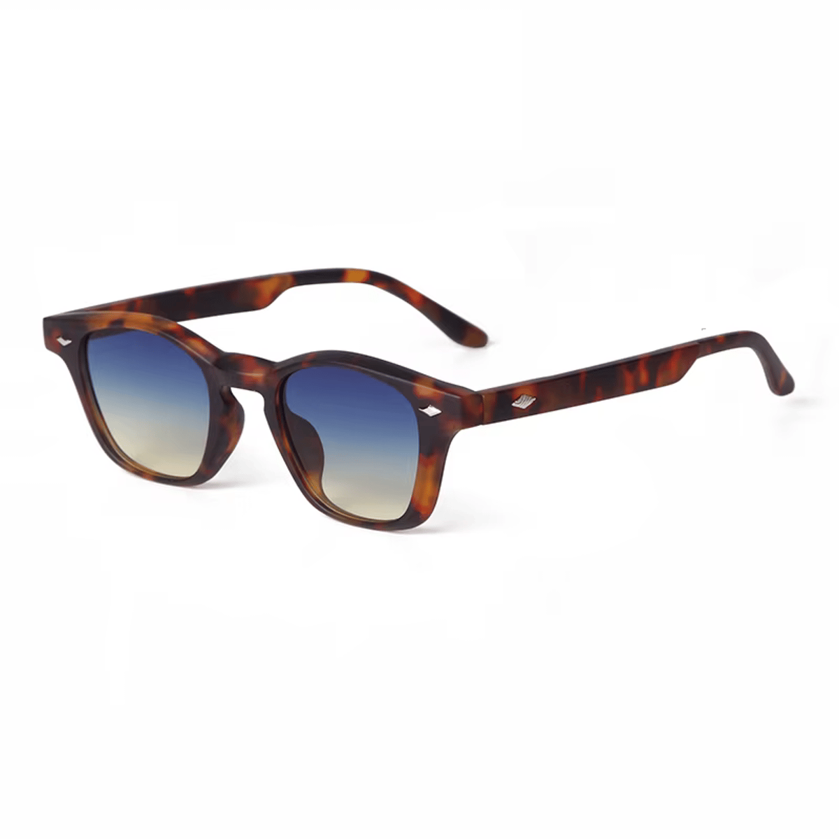 Retro Square Polarized Sunglasses with Rice Nail Detail and UV400 Sorvino - Women's Square Sunglasses 4