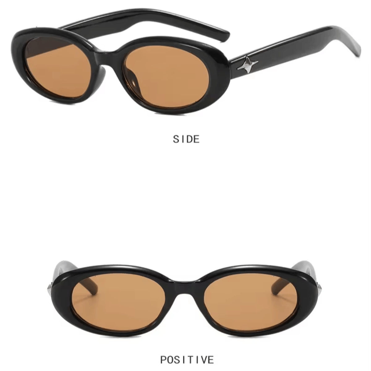 Classic Small Oval Frame Sunglasses for Casual Outdoor Style Sozo Tu - Women's Round Sunglasses 4