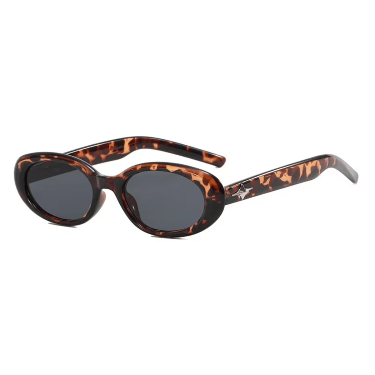 Classic Small Oval Frame Sunglasses for Casual Outdoor Style Sozo Tu - Women's Round Sunglasses