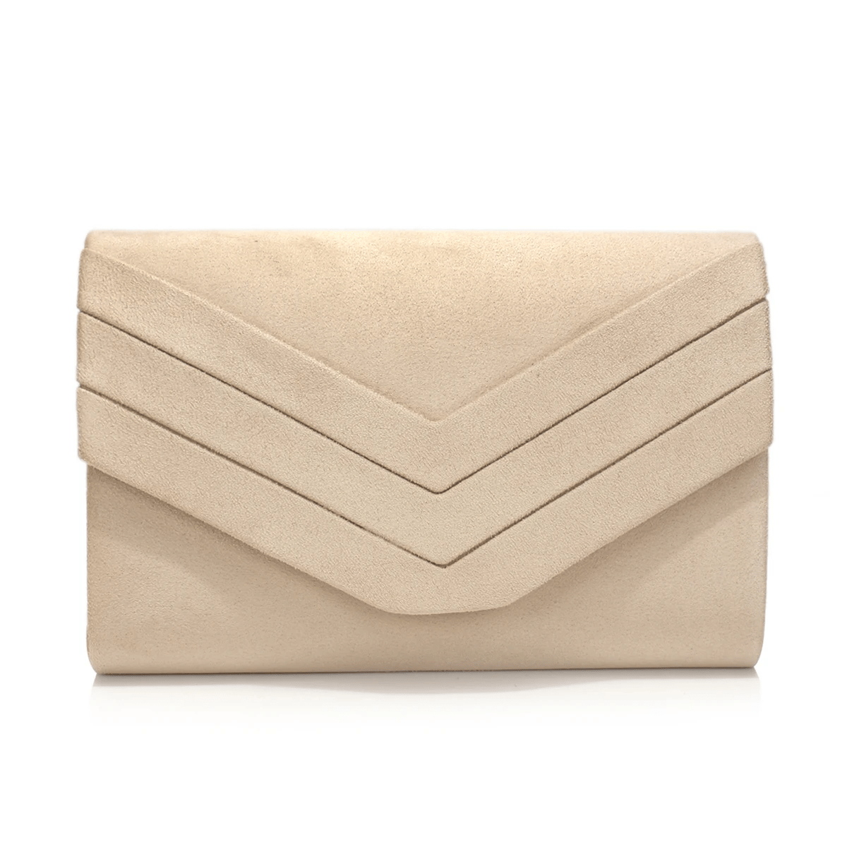Vintage Velvet Envelope Clutch with Chain for Party Wear