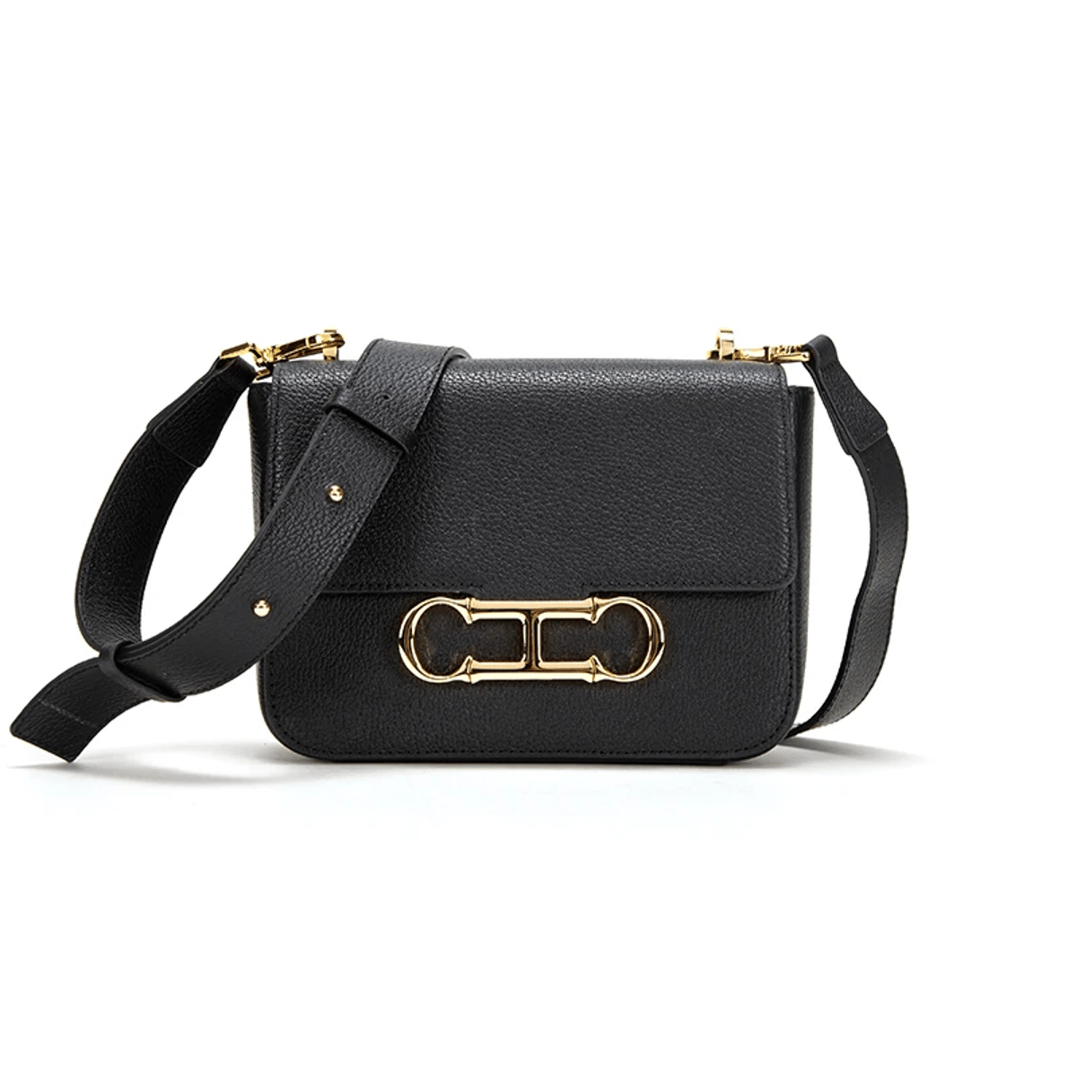 Autumn Winter Leather Flip Crossbody Bag for Daily Commute