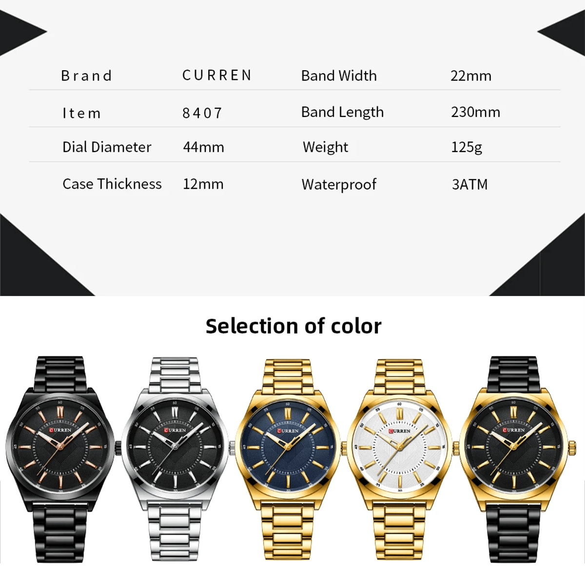 Curren - Men's Dress Watches 5