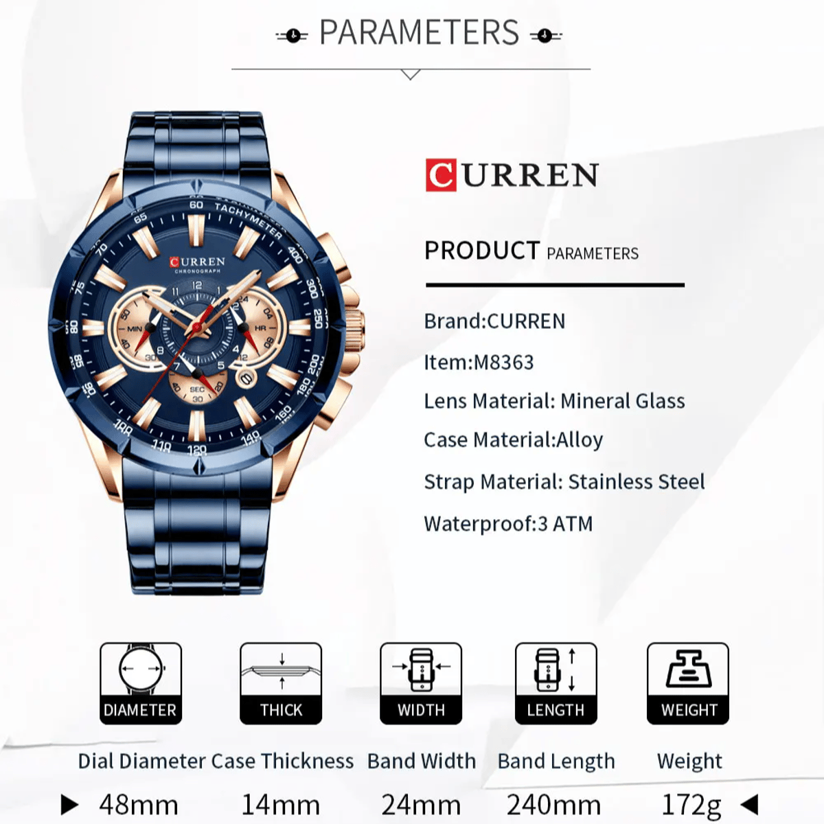 Curren - Women's Dress Watches 4