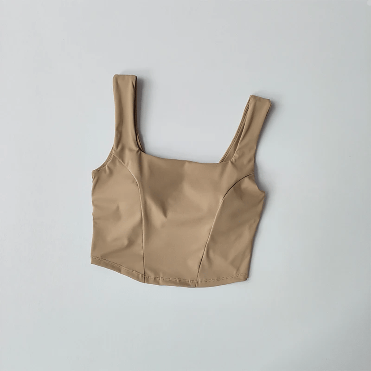 Cross Back Sports Bra with Shockproof Support and Quick Dry Fabric