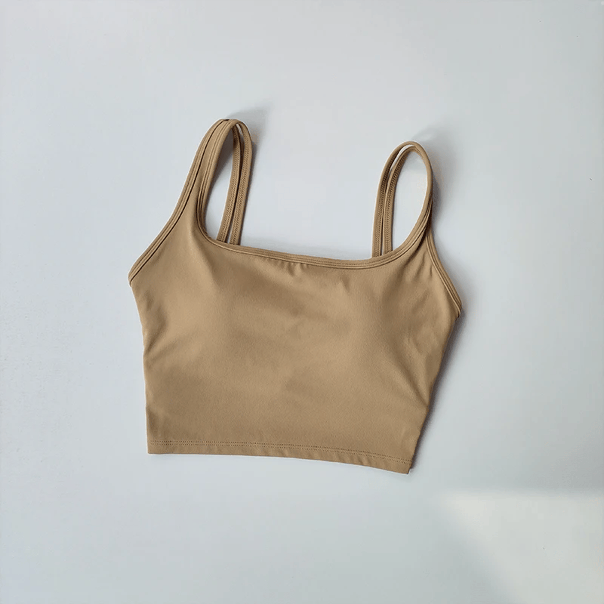 U-Shaped Back Sports Bra for Running and Fitness Support