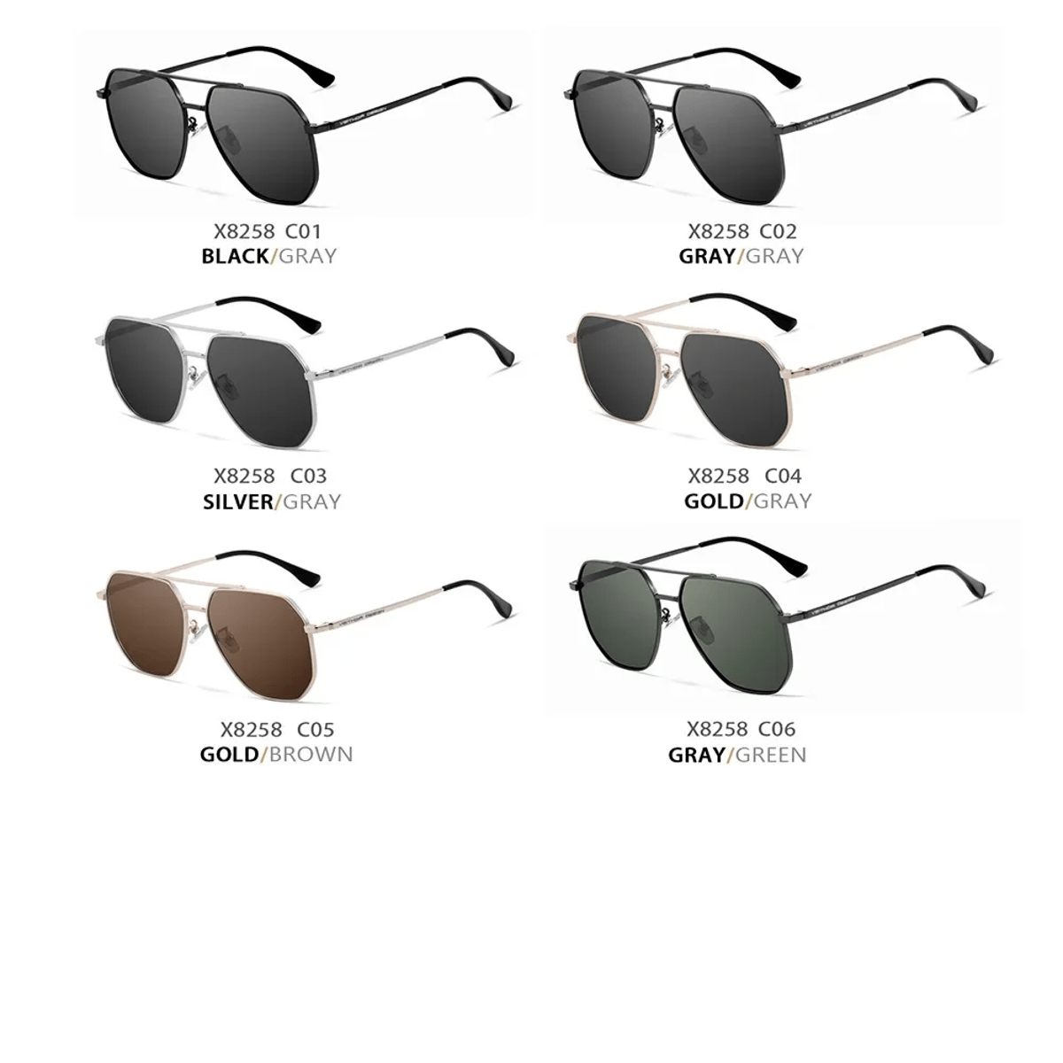 Veithdia - Men's Aviator Sunglasses 3