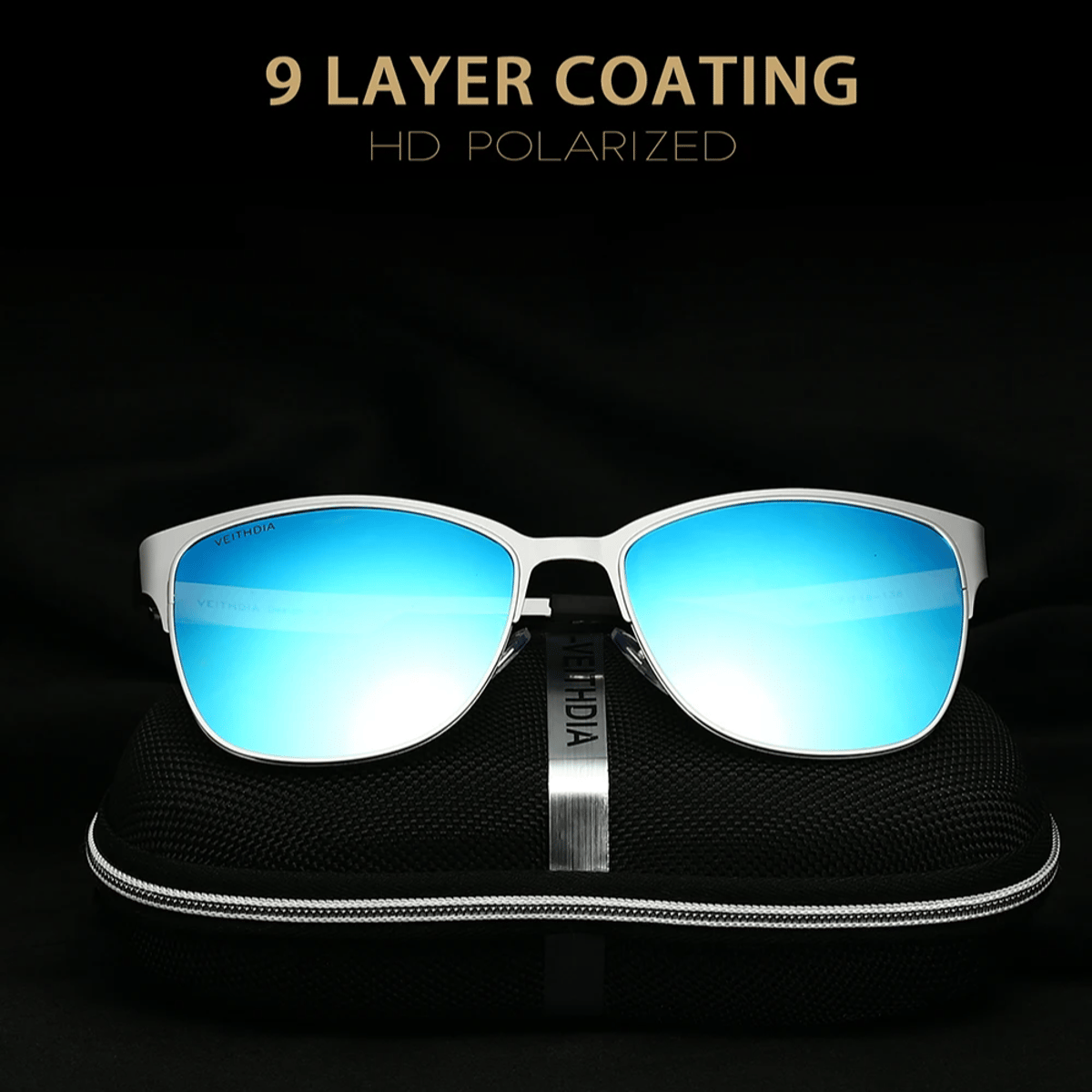 Veithdia - Men's Aviator Sunglasses 2