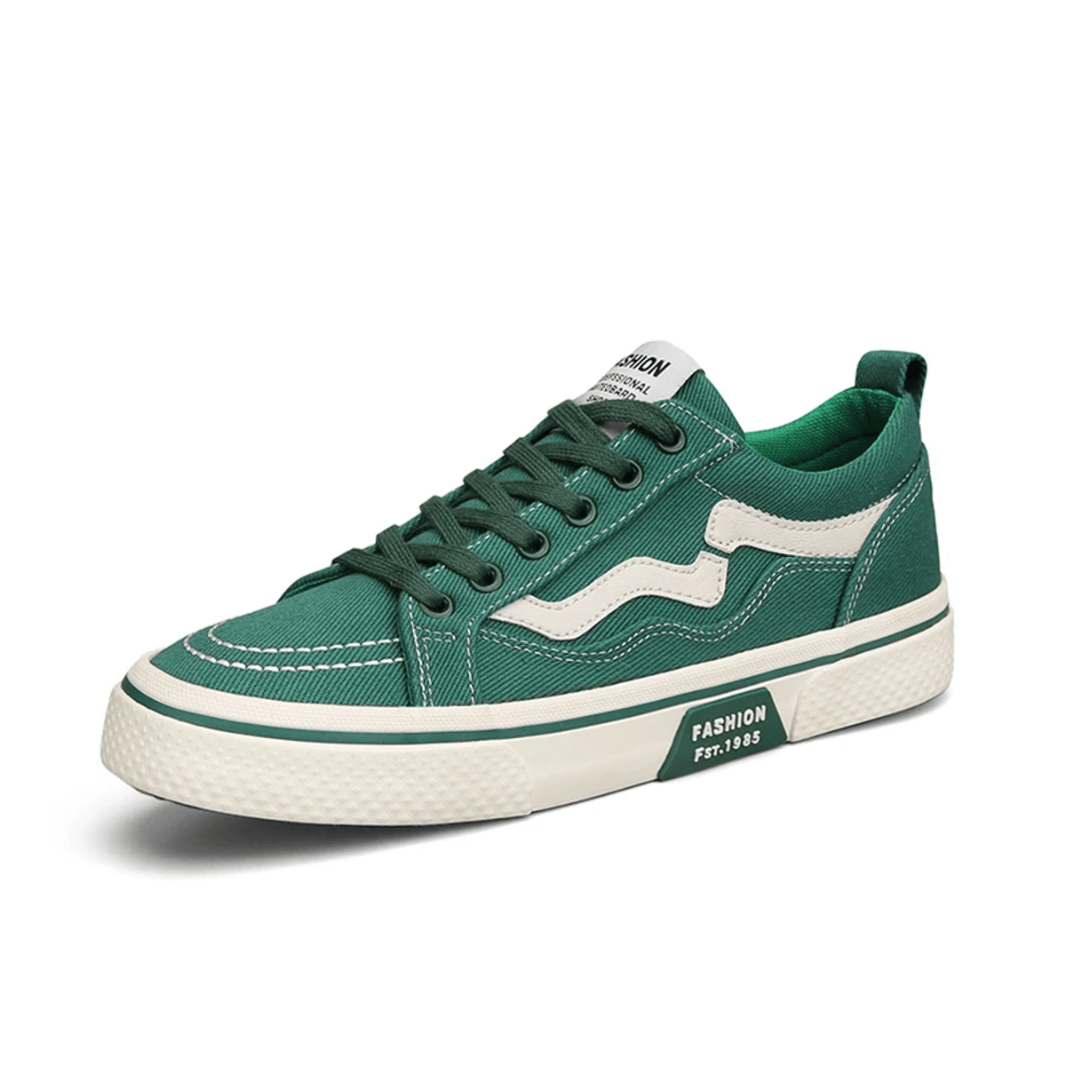 Men’s Low-Top Canvas Vulcanized Espadrille Sneakers for Summer Men’s Low-Top Canvas Vulcanized Espadrille Sneakers for Summer