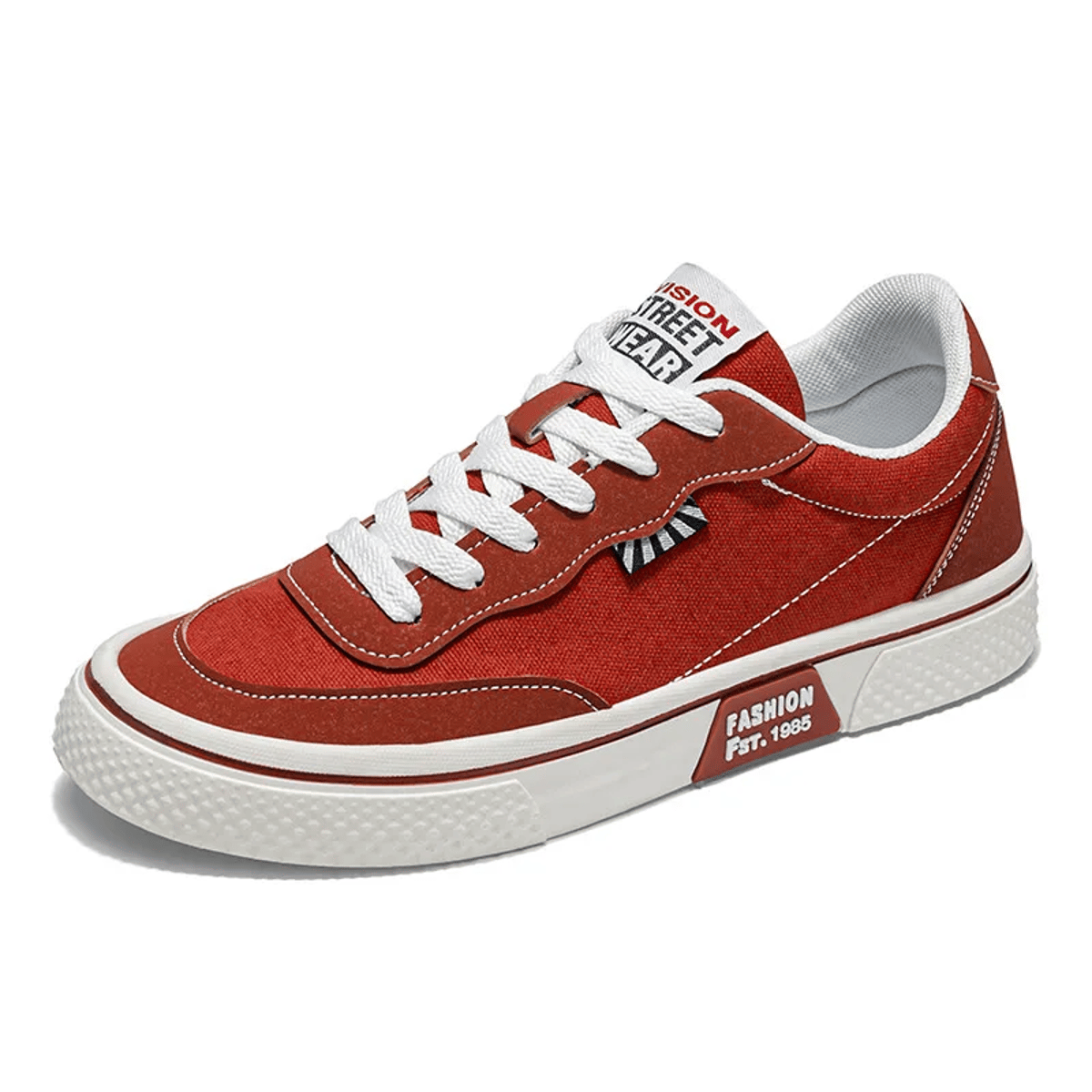 Men’s Harajuku Canvas Vulcanized Sneakers for Spring Summer