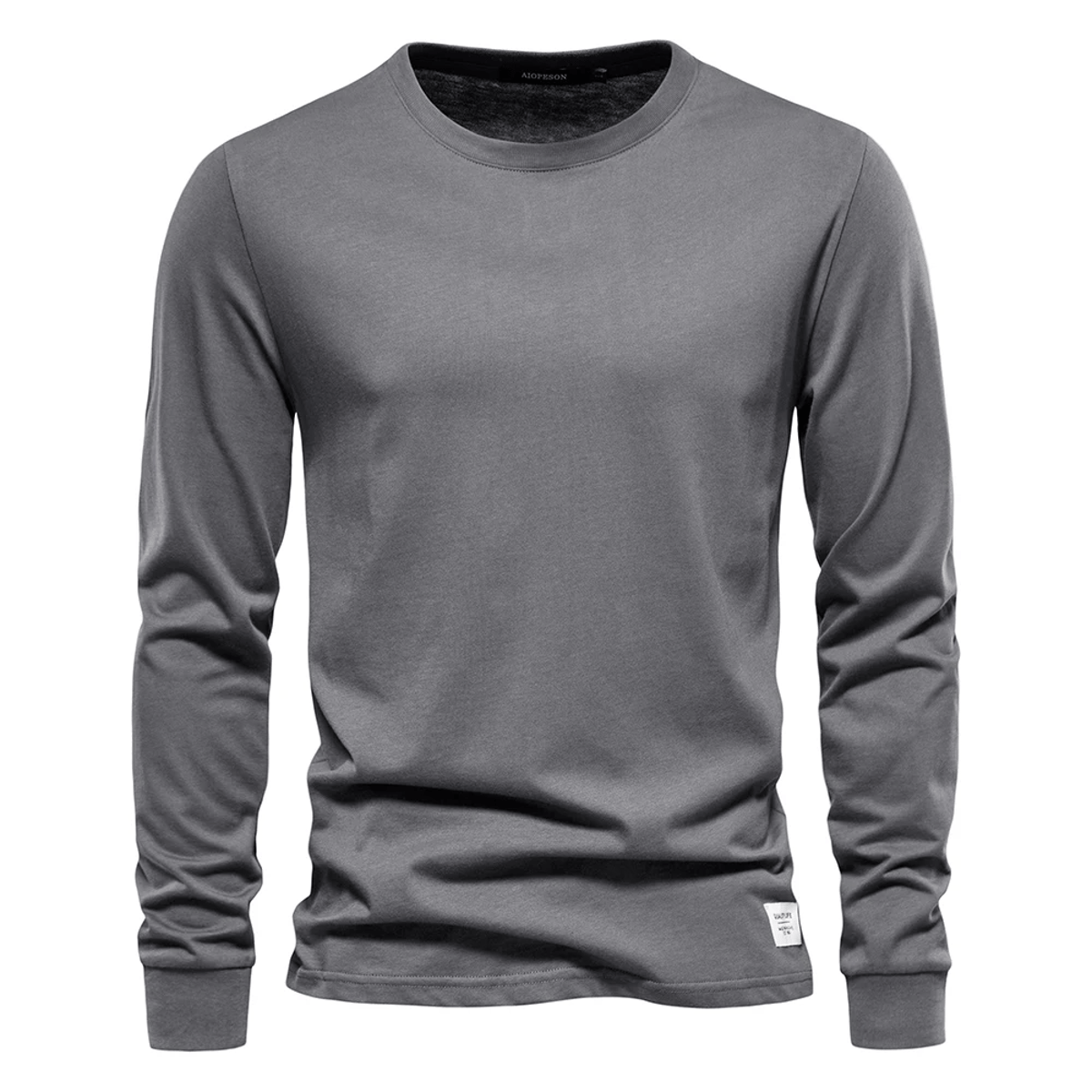 Men’s Long Sleeve Cotton T-Shirt for Everyday Casual Style Men’s Long Sleeve Cotton T-Shirt for Everyday Casual Style