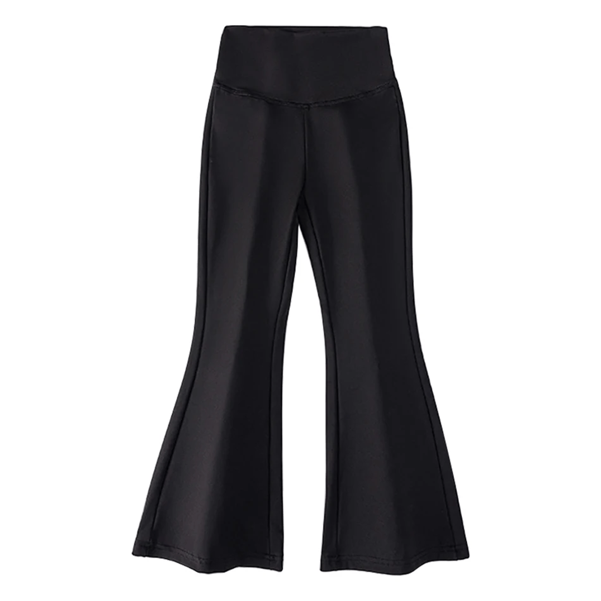 Comfortable Bootcut Leggings for Girls with Flared Hem