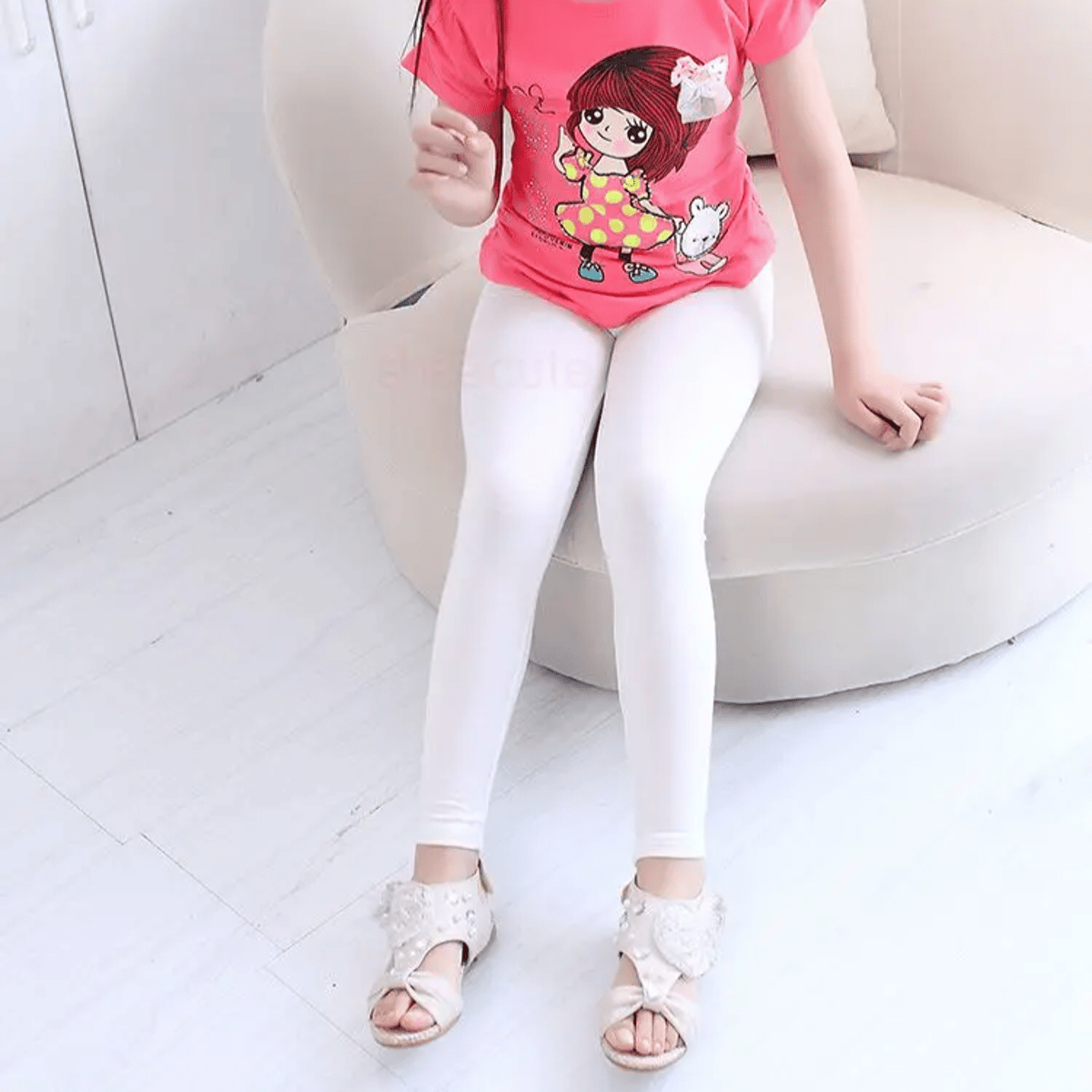 Stretchy Girls Leggings for Everyday Play and Sporty Outfits