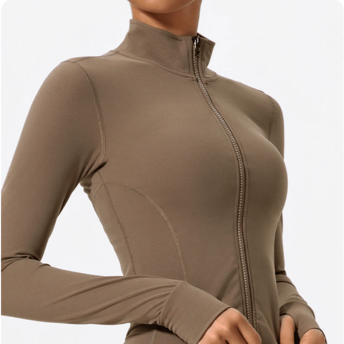 Ultra-Soft Zip Sports Jacket for Yoga and Running Ultra-Soft Zip Sports Jacket for Yoga and Running