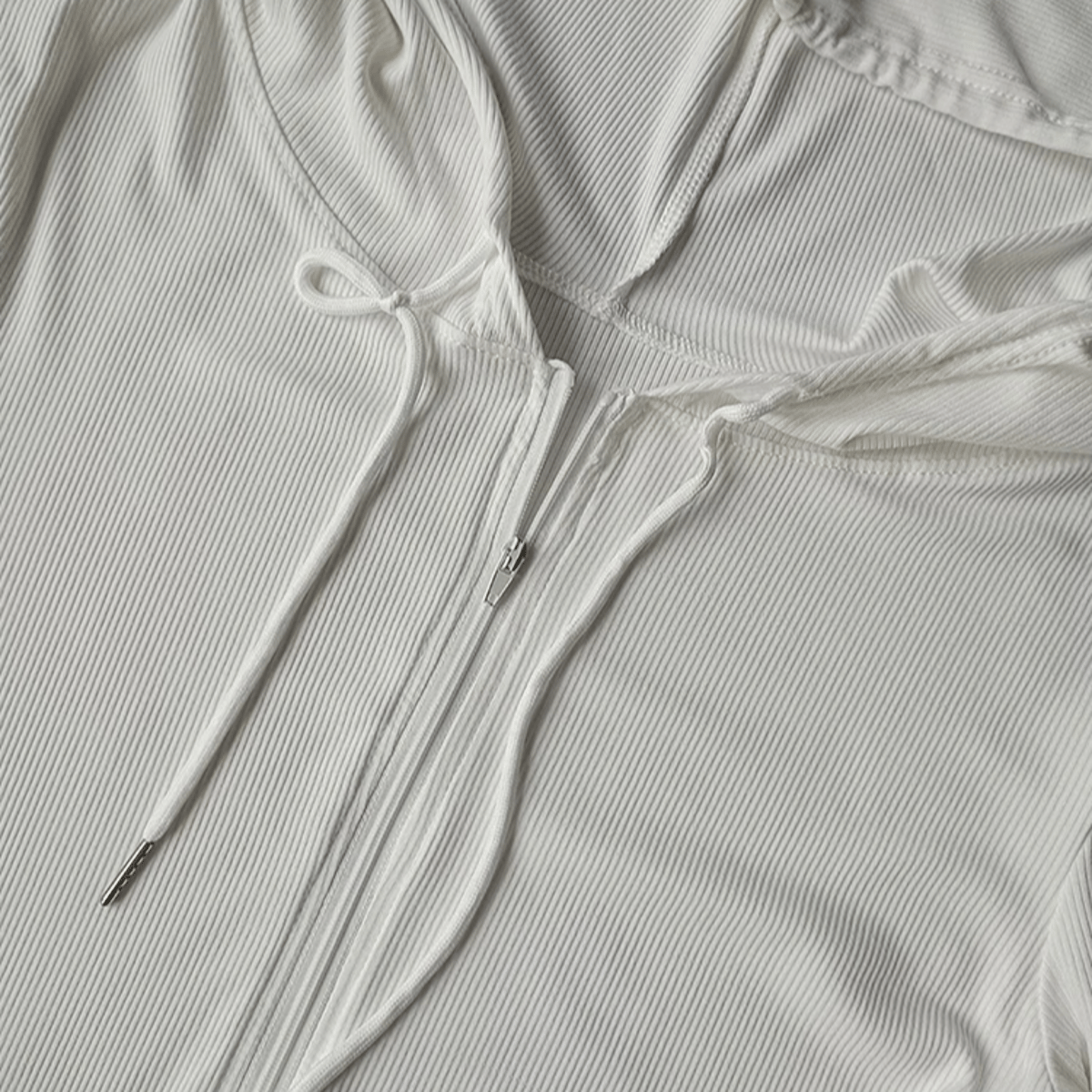 Slim Fit Hooded Jacket with Drawstring for Running Workouts