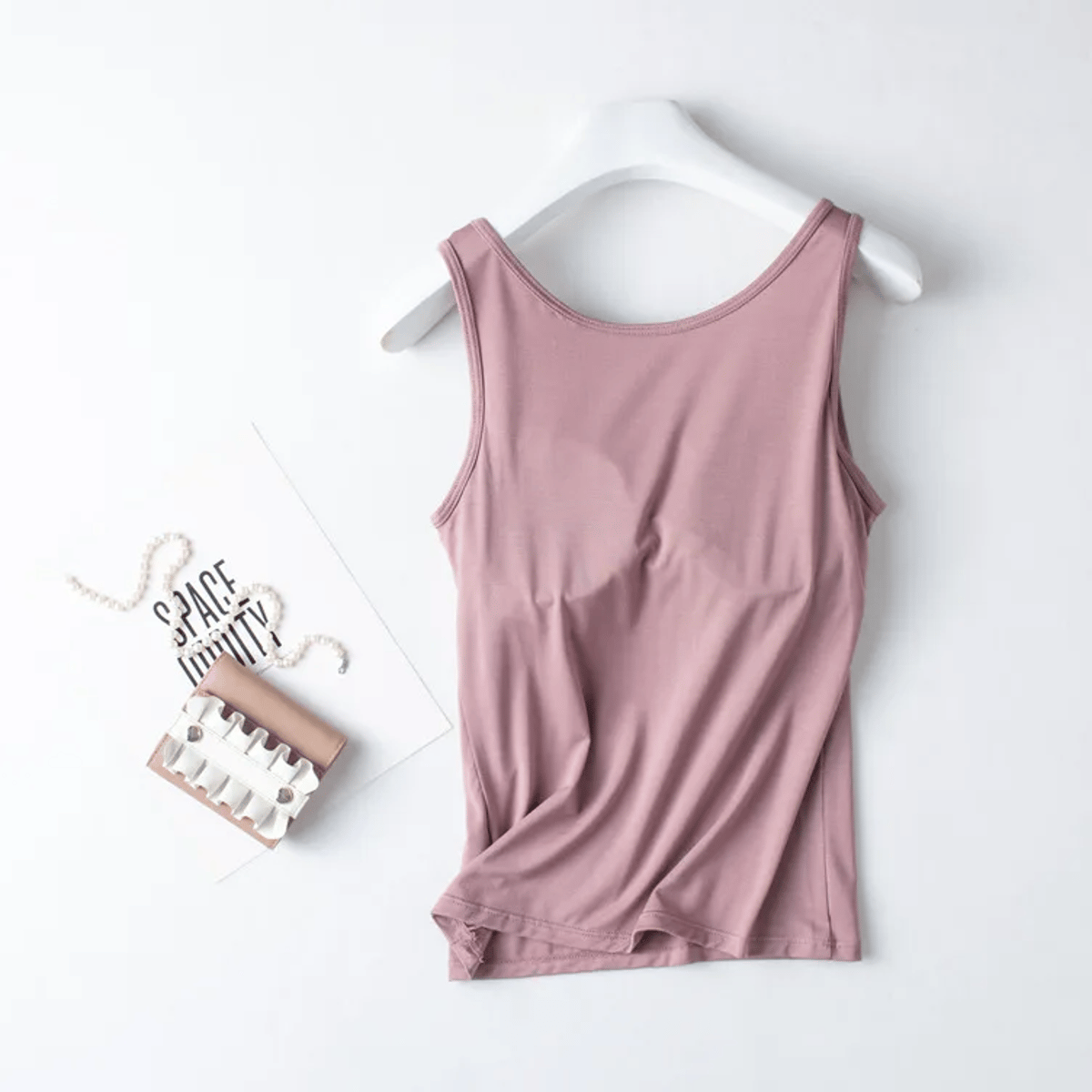 Soft Modal Three-Piece Loungewear Set with Tank Vest Cloud Cotton - Women's Loungewear 1
