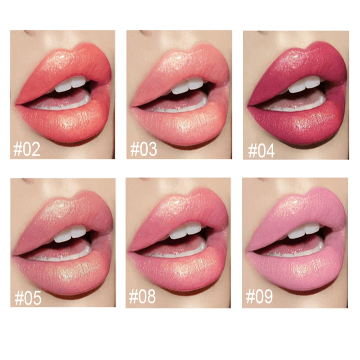 Pearl Moisturizing Lipstick with Black Tube and Gold Shine Pearl Moisturizing Lipstick with Black Tube and Gold Shine