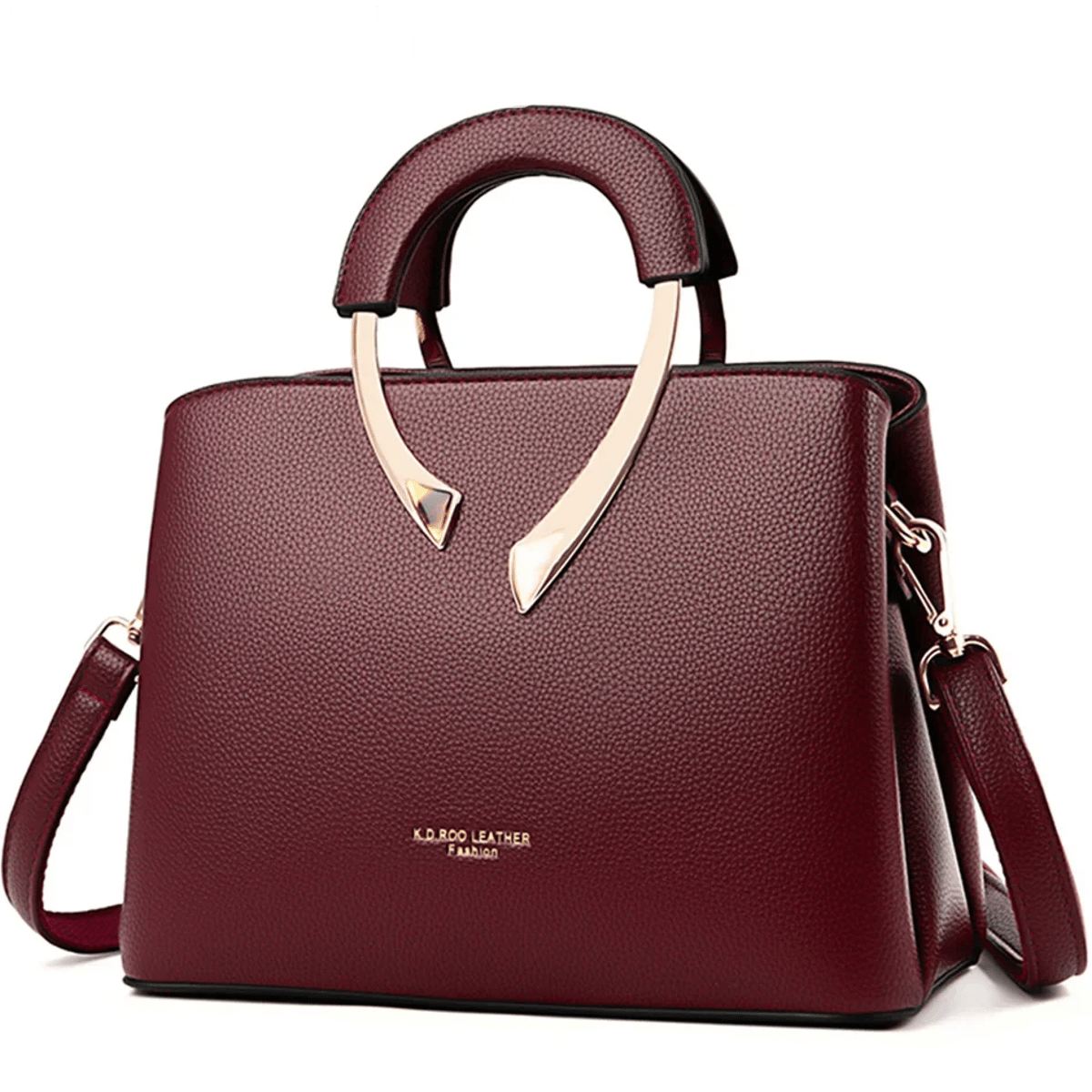 Luxury PU Leather Handbag for Women Elegant Everyday Shoulder Bag