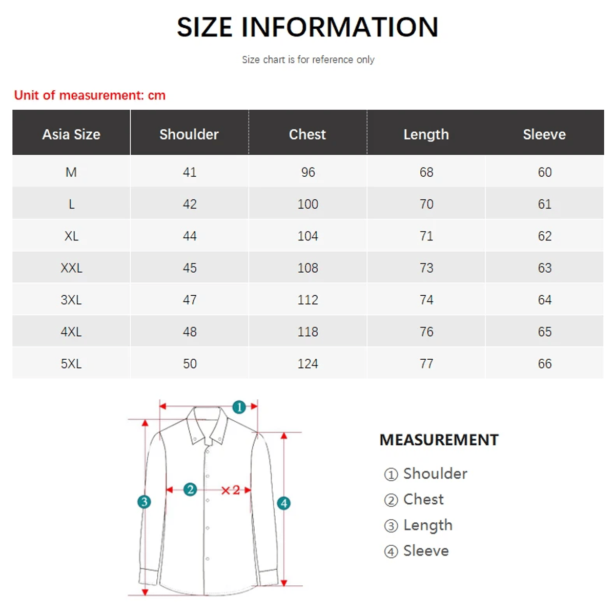 Men’s Long Sleeve Business Shirt Smart Casual Classic Style