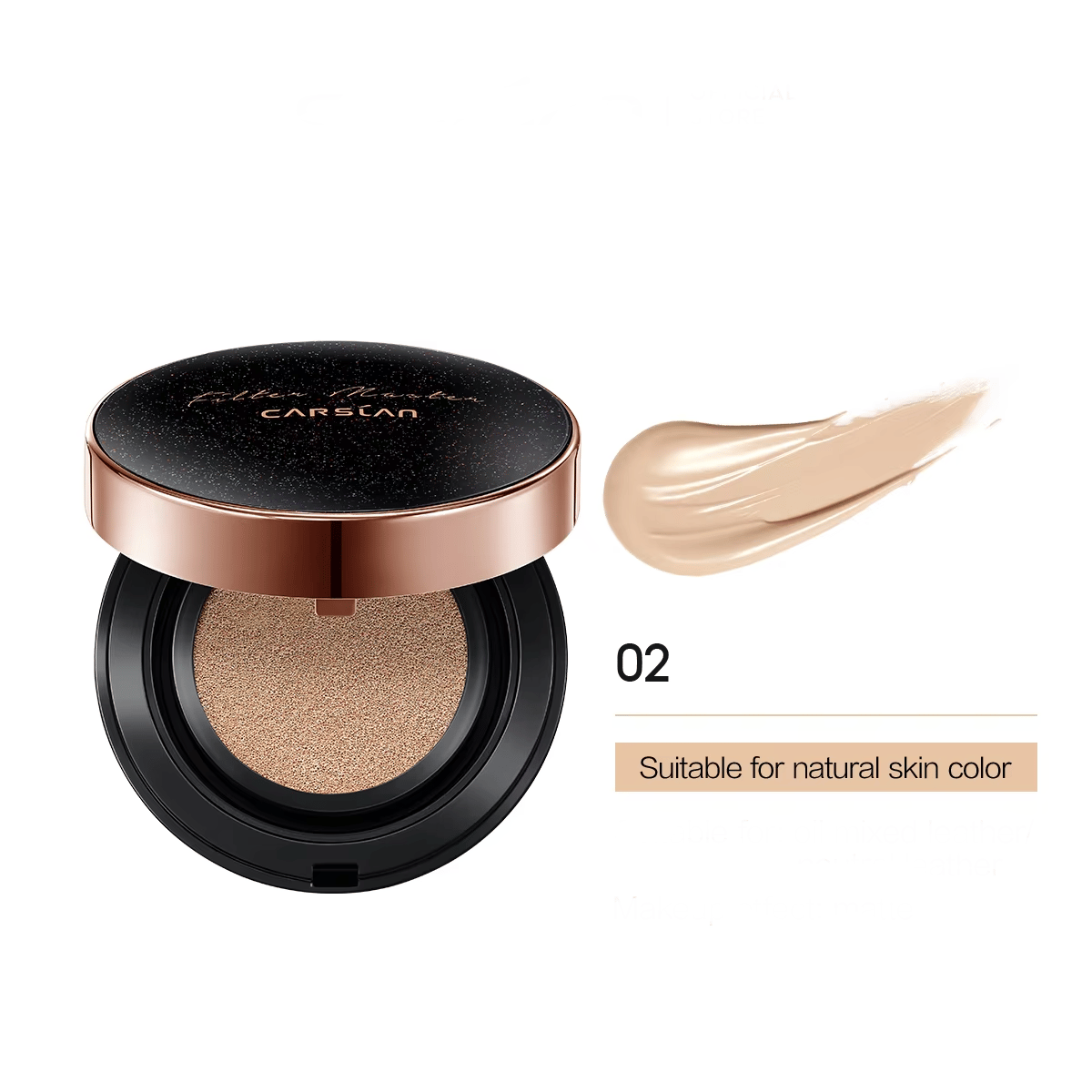 Flawless Cushion CC Cream Foundation with Moisturizing Long Coverage Carslan - Women's Face