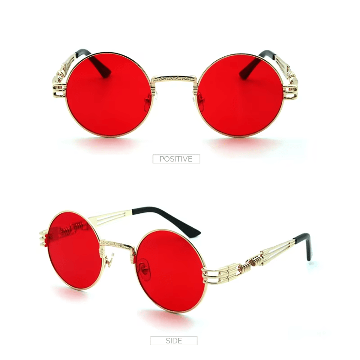 Vivibee - Men's Round Sunglasses 3